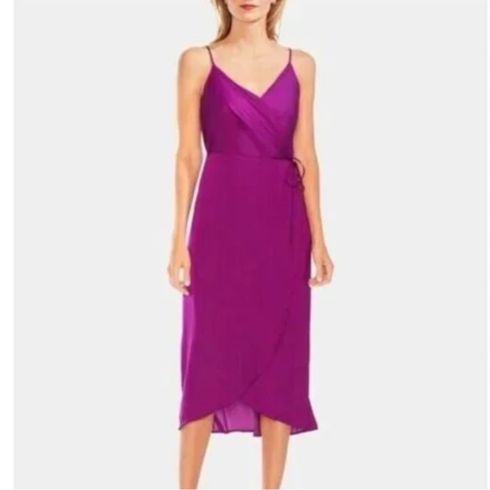 Vince Camuto, slip dress, electric purple!